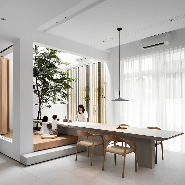 Sắp xếp bố cục hợp lý để giúp không gian trở nên thoáng đãng hơn