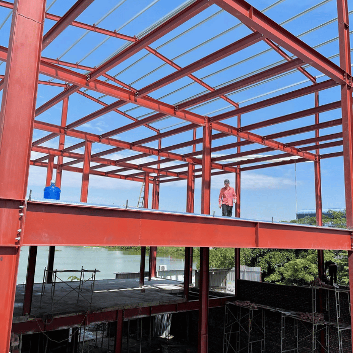 Thi công nhà thép Đà Nẵng