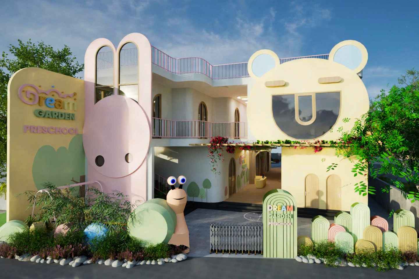 thiết kế trường mầm non dream garden đà nẵng